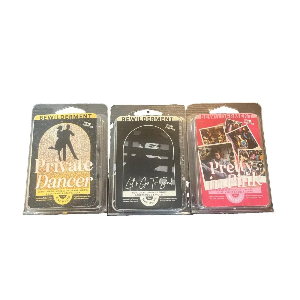 Lot Of 3 Bewilderment Wax Melts